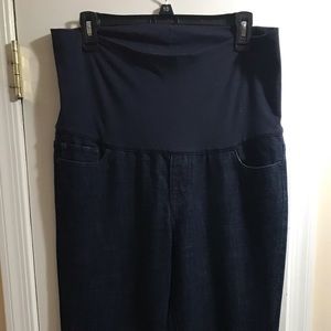 Gap boot cut maternity jeans